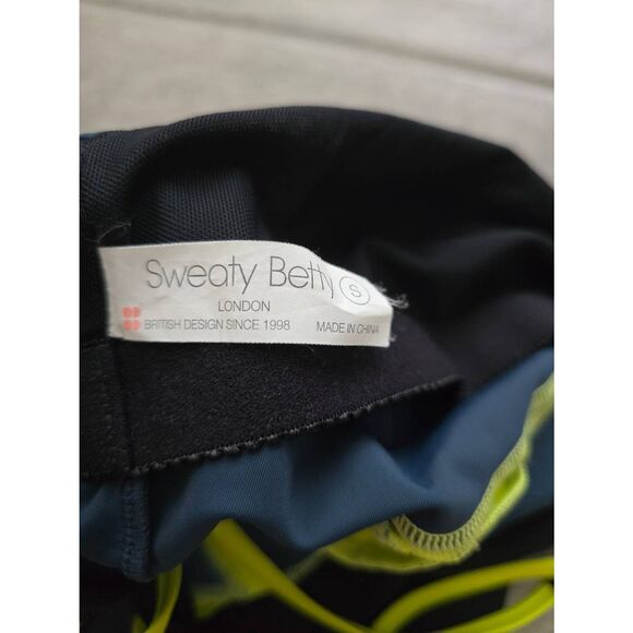 Women's Sweaty Betty‎ Medley One Piece Swimsuit Blue Size Small - Picture 6 of 8